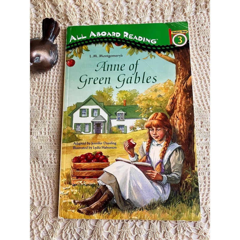 2001 Anne of Green Gables All Aboard Reading Level 3 by L.M. Montgomery