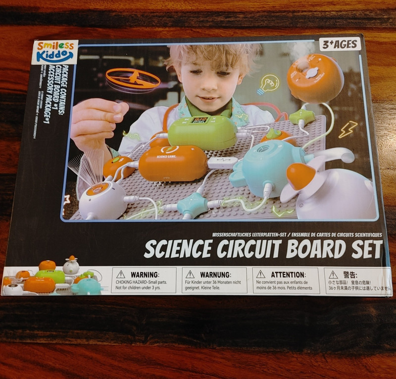 Smiless Kiddo Science Circuit Board Set STEM Toy 420+ Projects – New Open Box