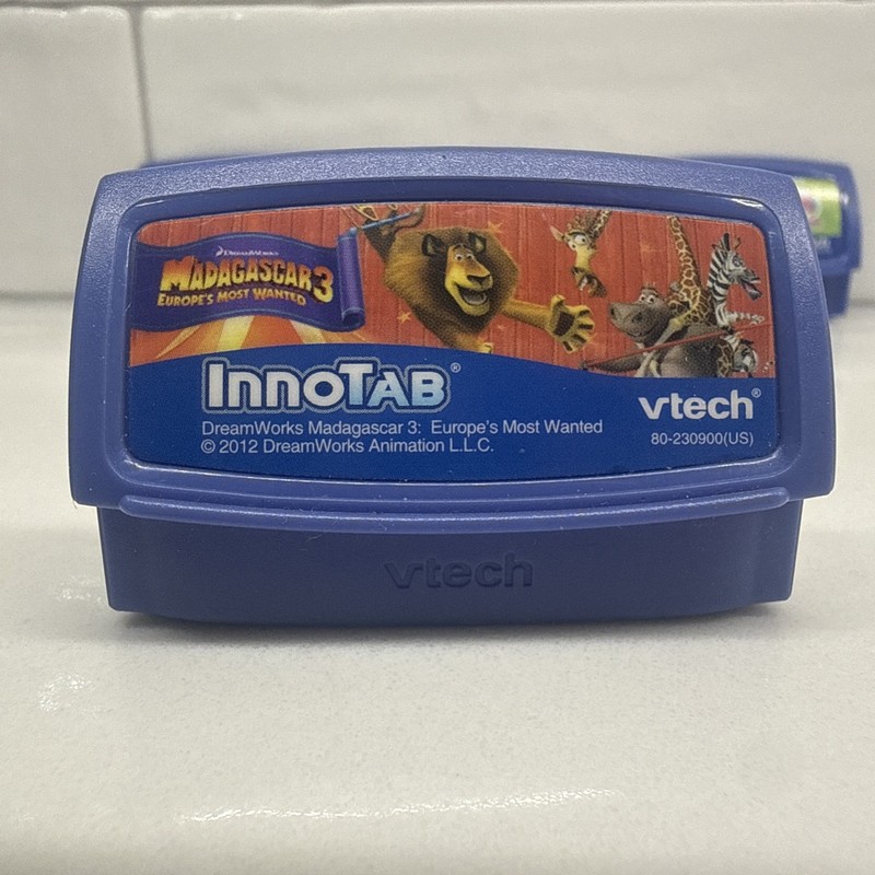 VTech InnoTab Game Cartridge Lot Disney Brave Princess Madagascar Nursery gallery