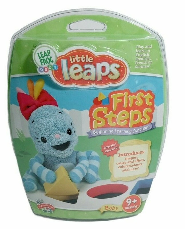 Leap Frog Baby Little Leaps First Steps Beginning Learning Concepts Disc 9M+