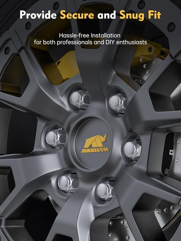 MIKKUPPA M14x1.5 Lug Nuts - Replacement for Chevy Silverado 1500 Traverse Colora gallery