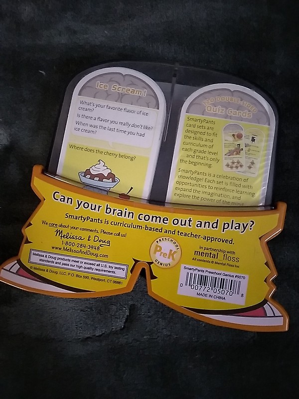 Melissa And Doug Smarty Pants Preschool PreK 120 Brain Building Cards In Case gallery