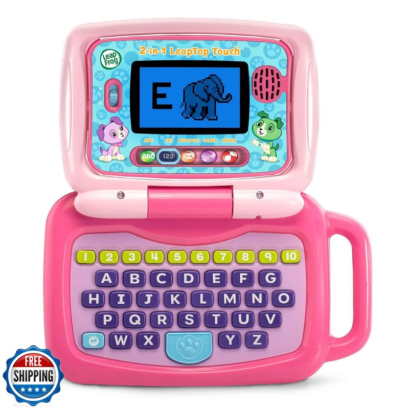 LeapFrog 2-in-1 LeapTop Touch, Pink