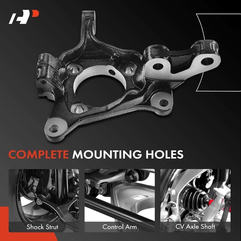 Front Right Suspension Steering Knuckle Compatible with Front Passenger Side gallery