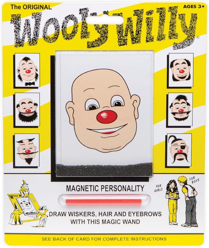 Original Wooly Willy, Magnetic Personalities – Drawing Kit, Arts and Crafts