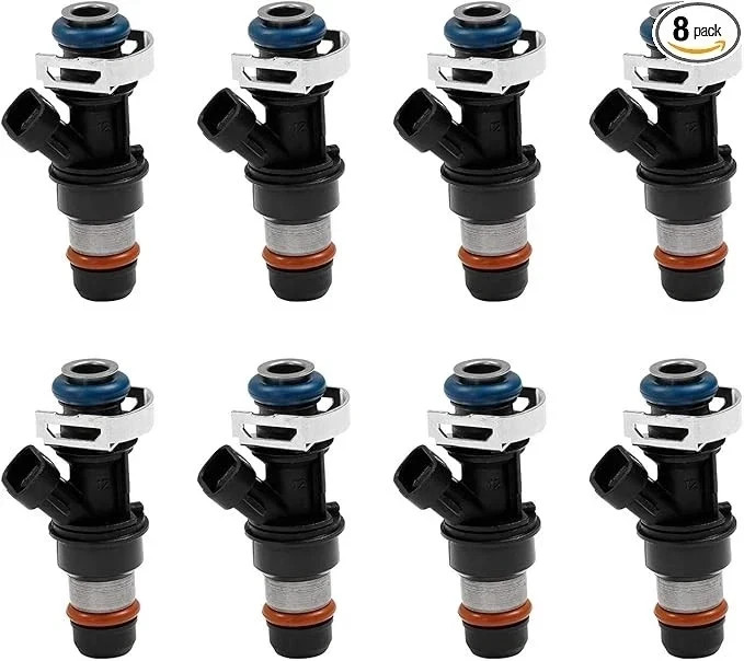 Fuel Injector 2 Holes 8Pcs | 4.8L 5.3L 6.0L Engine | for 2001-2007 Chevy