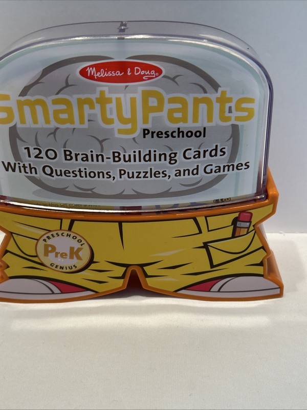 Melissa And Doug Smarty Pants Preschool 120 Brain Building Educational Cards