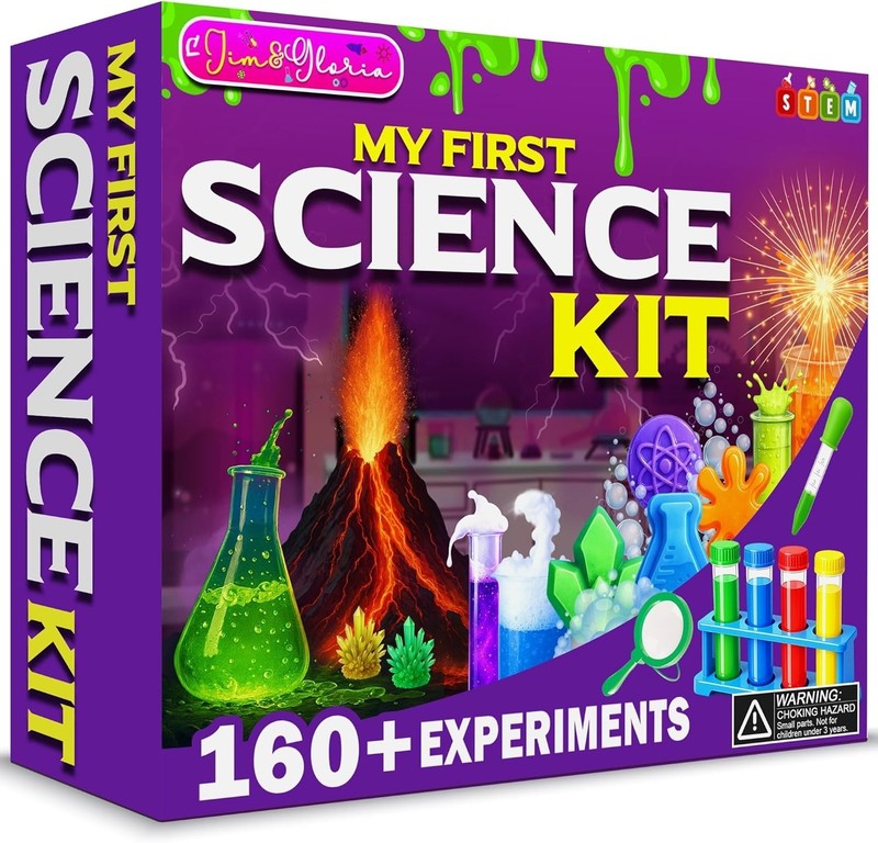 Jim&Gloria Science Kits for Kids Age 5-7 8-12 Year Old Birthday Gifts for Girls