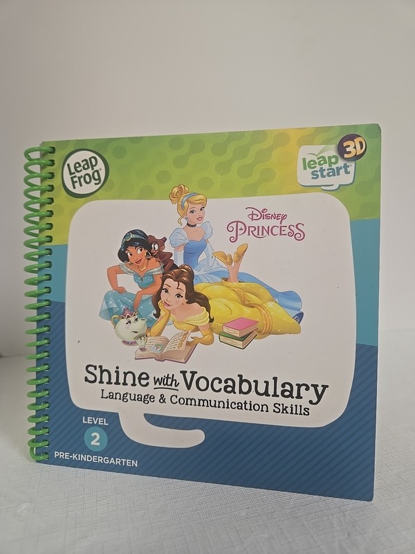 Leap Start 3D Book Disney Princess Shine with Vocabulary Leap Frog Interactive
