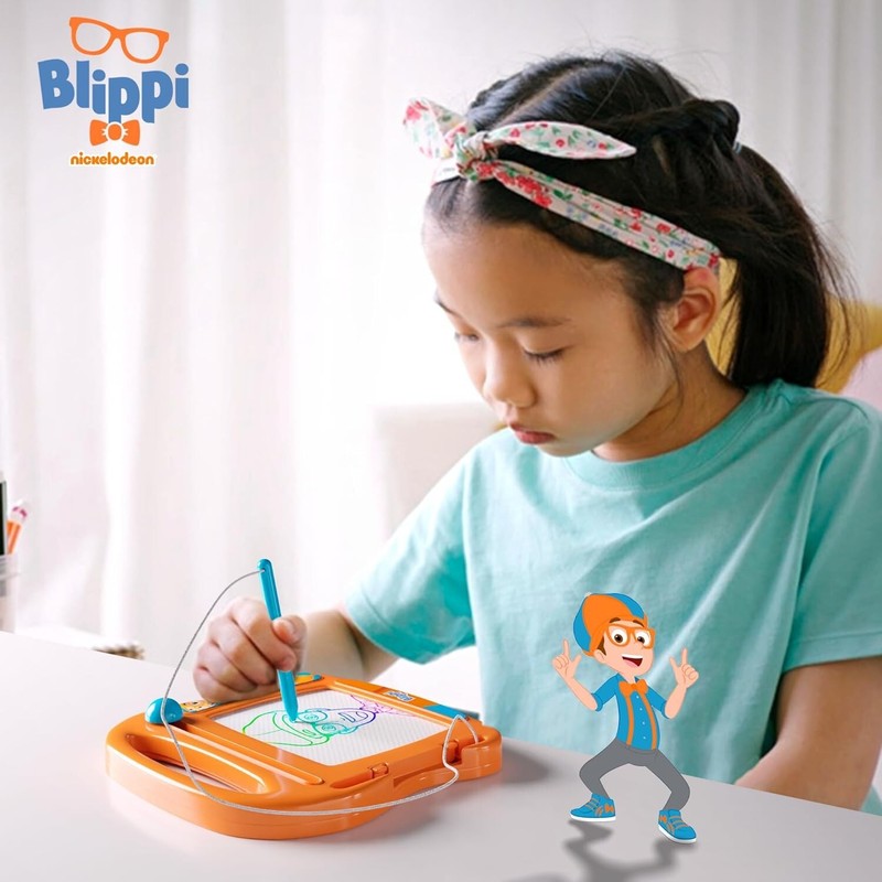 Lollipop Blippi Magnetic Travel Sketcher - A Portable Drawing Pad for Kids gallery