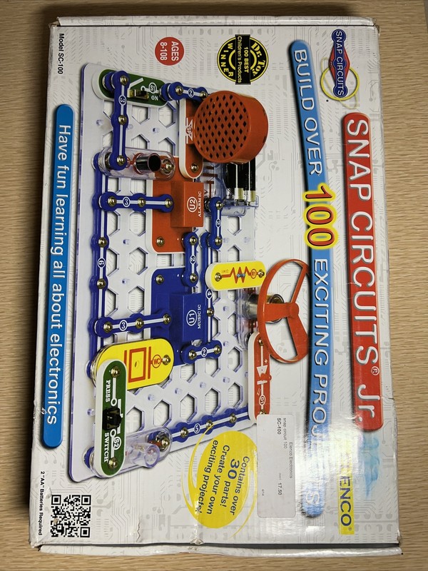 ELENCO Snap Circuits Jr.� 100 Experiments Electronics Discovery Kit