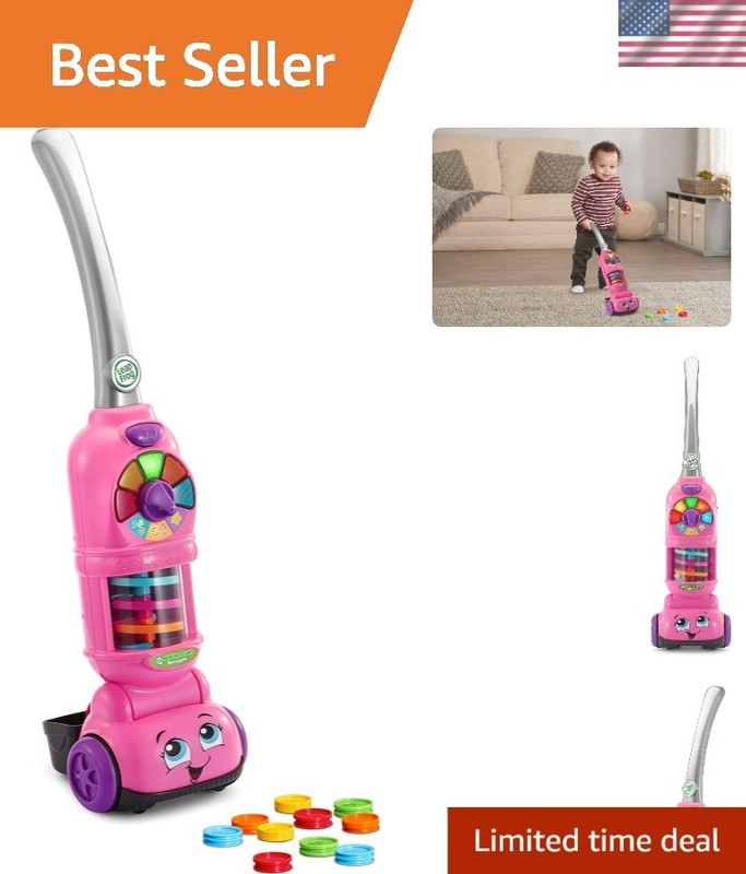 Smart Educational Vacuum Toy – Color Recognition & Counting for Preschoolers