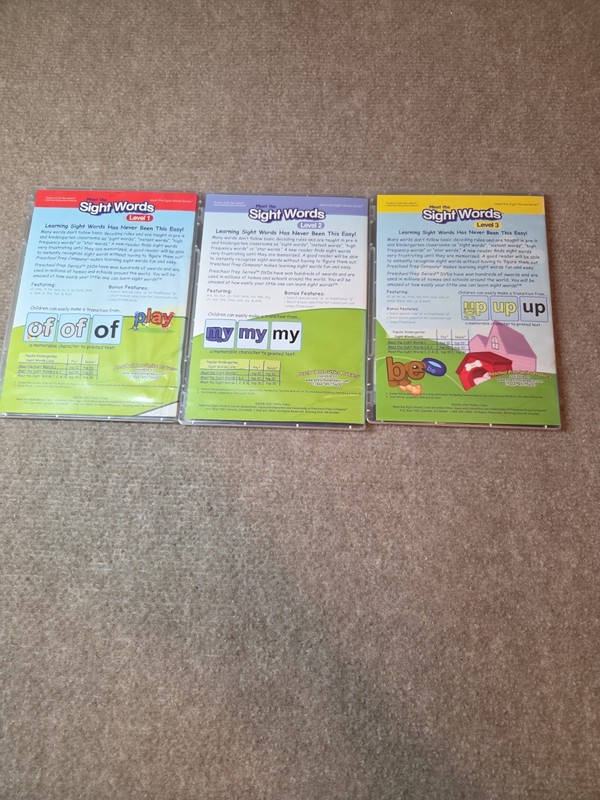 Preschool Prep Series: Sight Words Pack (Meet the Sight Words 1-3) - Tested gallery