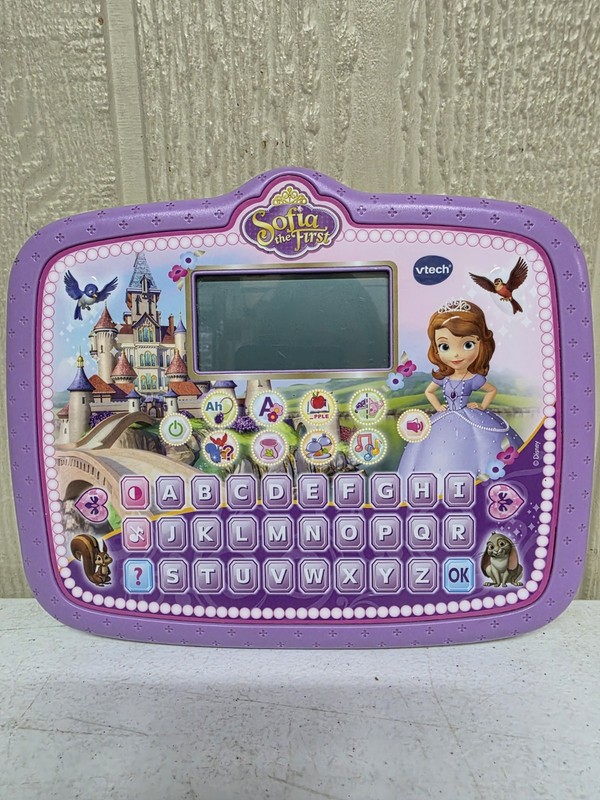 **SEE PICS** VTech Sofia the First Royal Learning Tablet Tested Working Kids