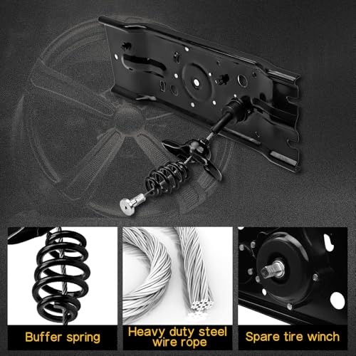 924-535 Spare Tire Hoist Winch Lifter Assembly Fit for Jeep Grand Cherokee gallery
