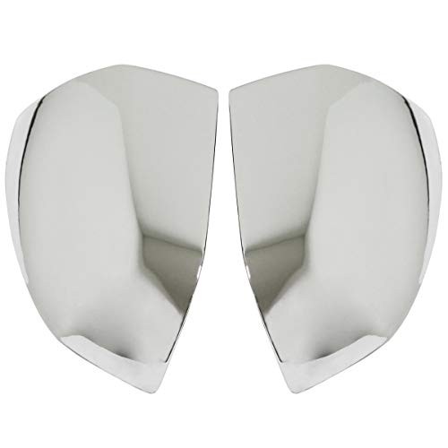 NewYall Chrome Front Rear Left Right Exterior Door Handle and Side Mirror Caps gallery