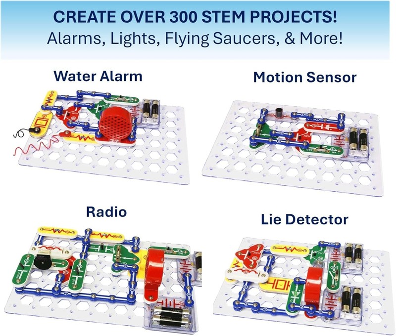 Classic SC-300 Electronics Exploration Kit | Over 300 Projects | Full Color M... gallery