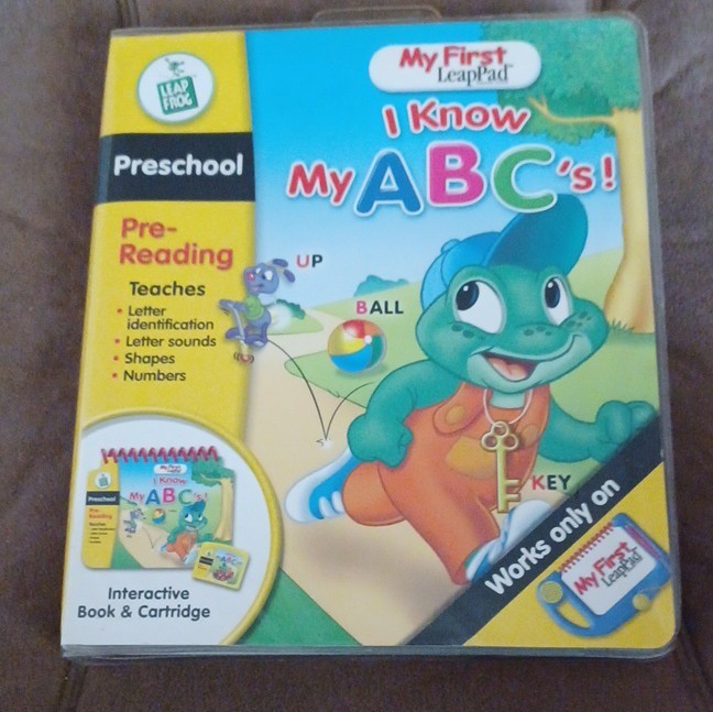 LeapFrog My First LeapPad Alphabet Interactive Book & Cartridge