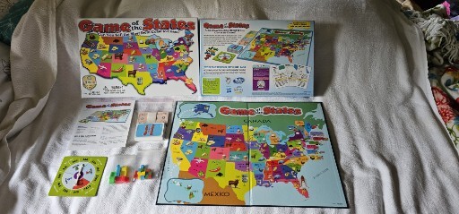 Game of the States Sell the Most from Coast to Coast 2-4 players 8+ Educational