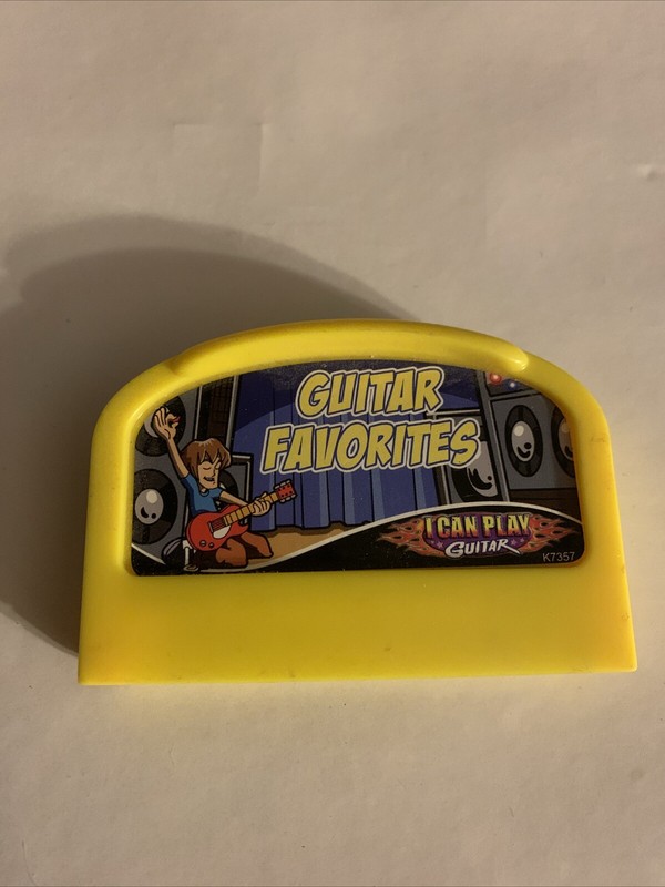 Mattel Guitar Favorites K7357 Game Cartridge I Can Play Guitar 2006