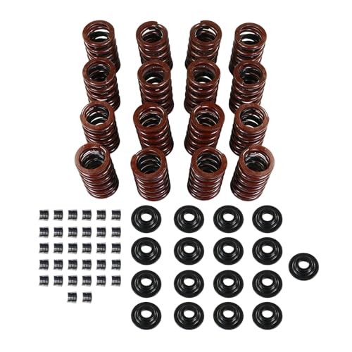 Z28 Style Valve Spring Retainer Lock Set Compatible with Chevy 400 350 327 307