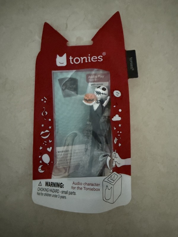 Jack Skellington Tonie | Disney Nightmare Before Christmas | Toniebox Character