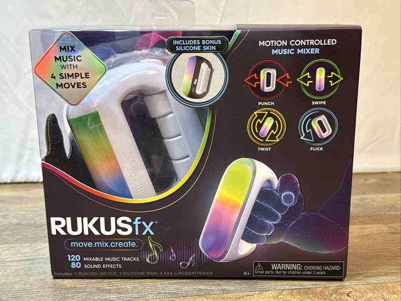Hand Controlled Music Mixer w/ Dancing Lights by RUKUSfx Motion New In Box NIB