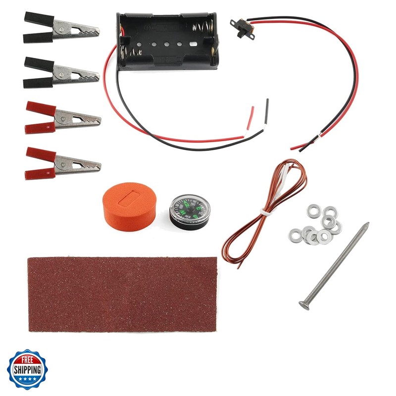 1 Set Physics Experiment Homemade Electromagnet Experiment DIY kit for Physic…