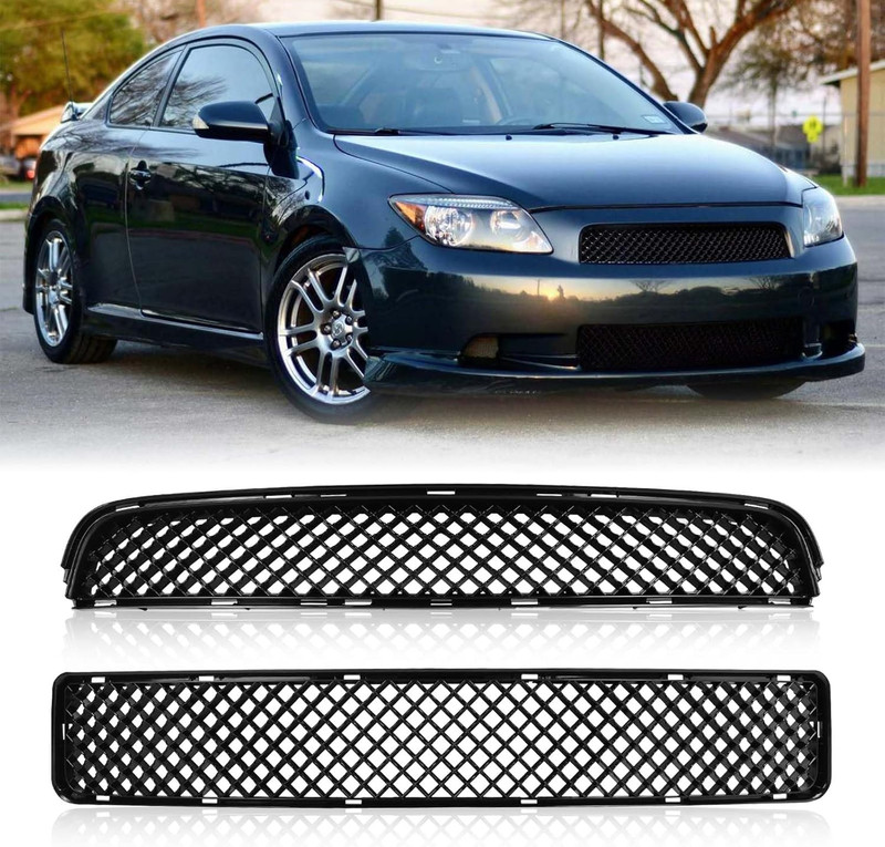 Front Bumper Guard Grille Fit for 2005-2010 Scion Tc Smt10600 Honeycomb Front Ai