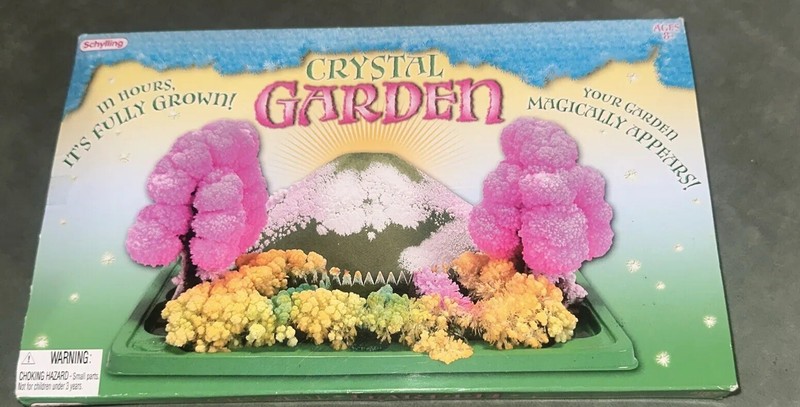 MAGIC Crystal GARDEN Landscape Grow your own Crystal Garden Toys Brand New W/tag