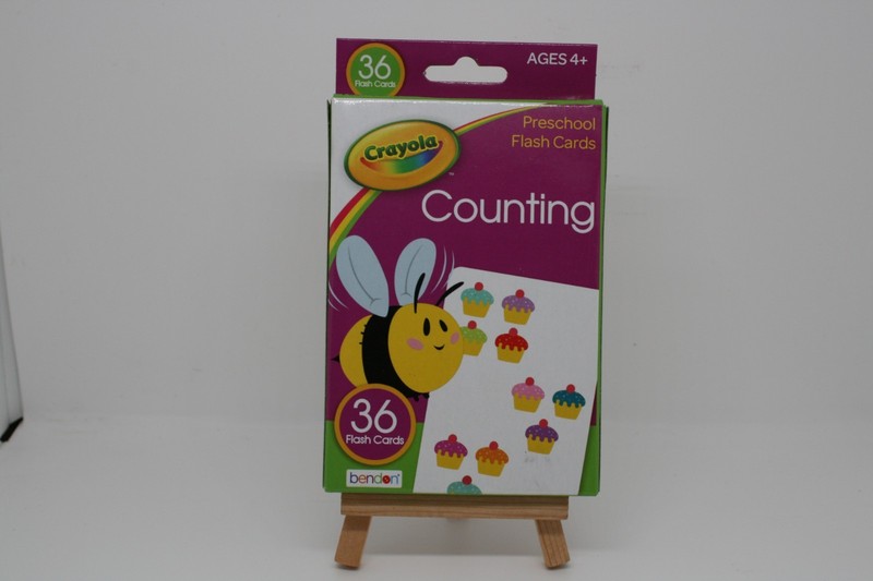 Crayola Counting Preschool Flash Cards 36 Flash Cards