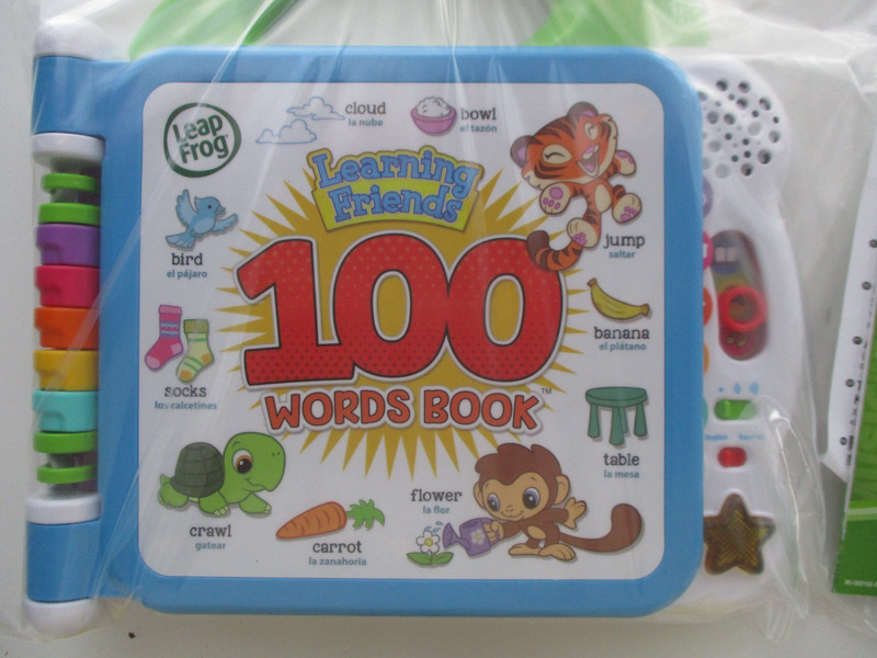 LEAP FROG Learning Friends 100 Words Book English and Spanish gallery