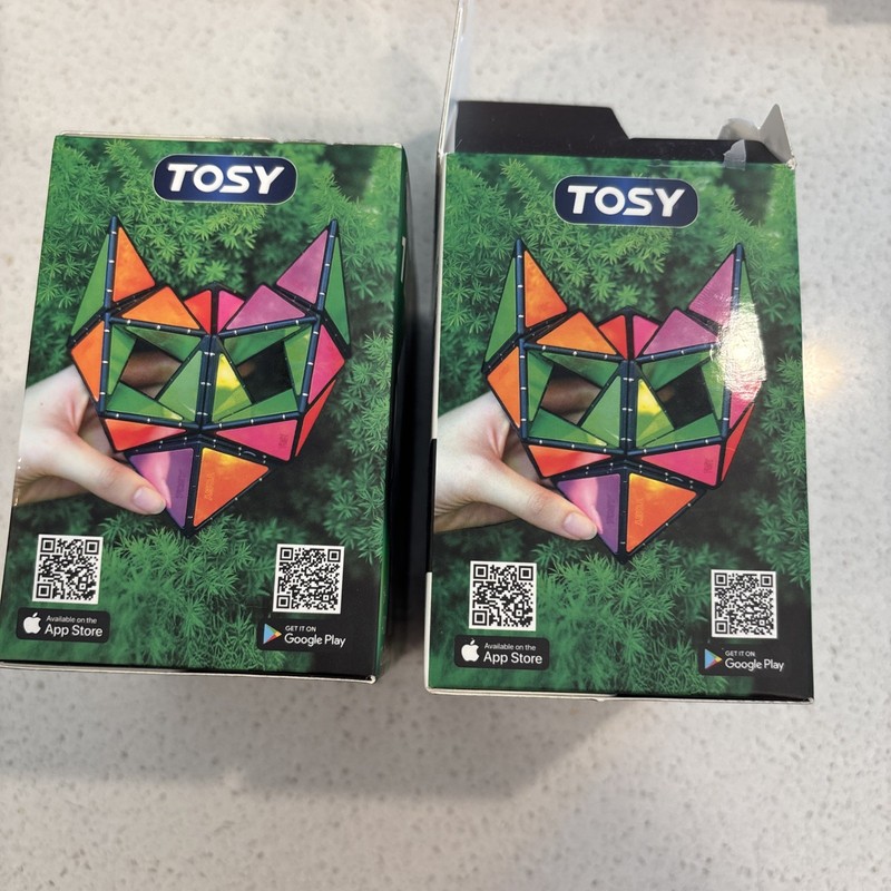 TOSY Magnet Pyramid Glow 1 Cube Transforms 1 Billion Shapes UV - A001 gallery