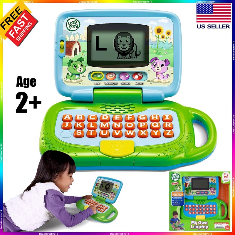 Educational Toys for 2 3 4 Year Olds Kids Leaptop Computer Tab Musical Learning