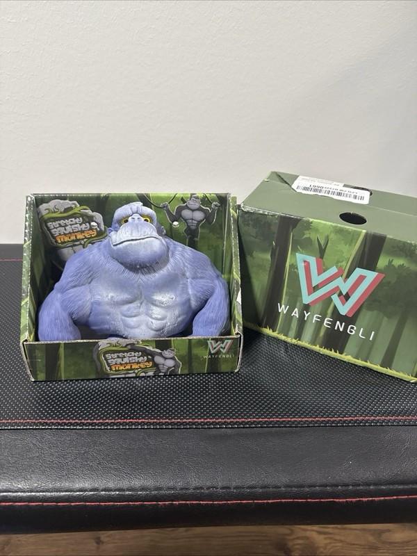 Wayfengli Stretchy Squishy Monkey weighted, Toy Gorilla Stress Relief Toy NEW