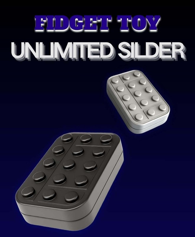 Magnetic Portable Smooth Tactile Lightweight Sturdy Brick Magnetic Fidget Slider gallery