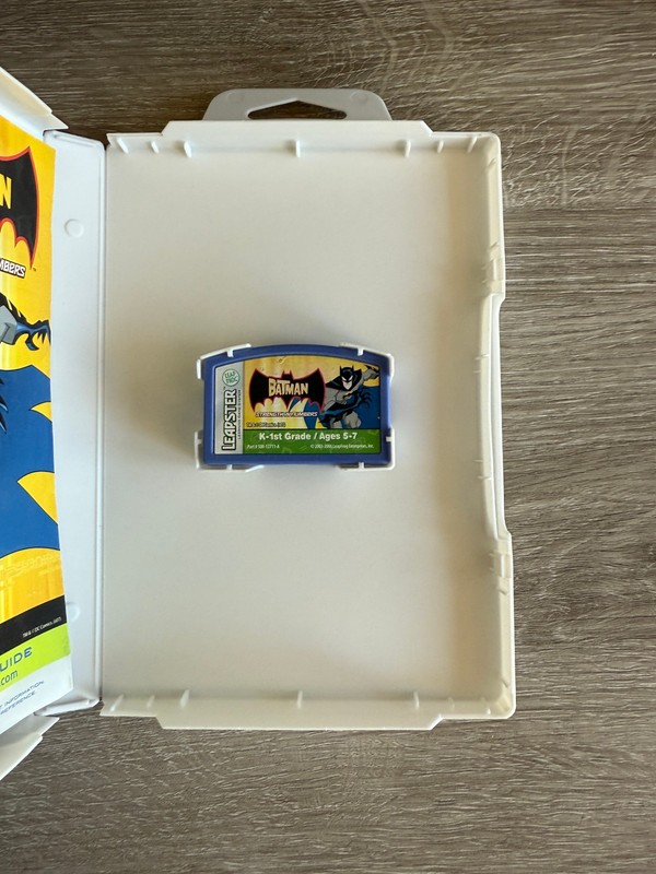 Leap Frog Leapster The Batman Strength in Numbers Learning Game Pre-K to 1st 5-7 gallery