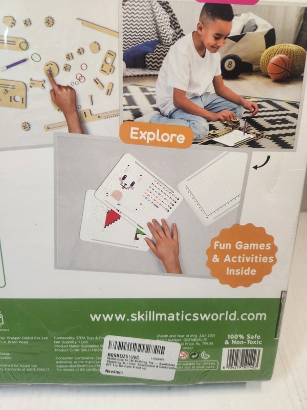 Skillmatics Buildables Sketching Machine STEM Learning Ages 8-Up - New gallery