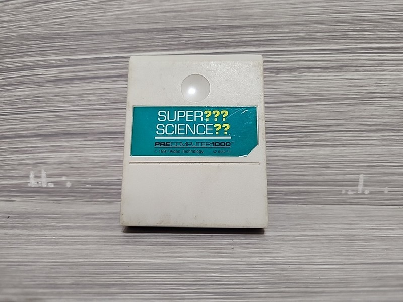 Vintage PreComputer 1000 Super??? Science?? Cartridge Educational 1991