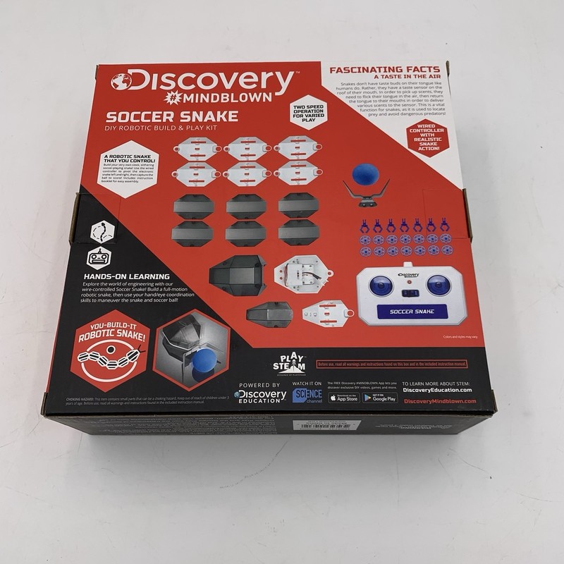 NEW Discovery Mindblown Soccer Snake Robotic Build and Play Kit 8+ STEM gallery