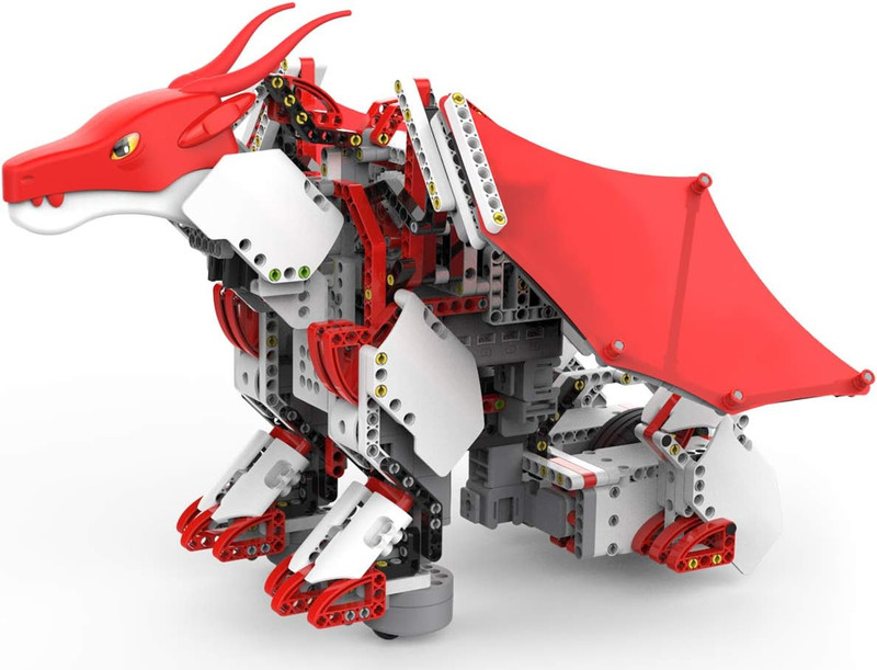 Mythical Series: Firebot Kit/App-Enabled Building & Coding STEM Robot Kit (606 P
