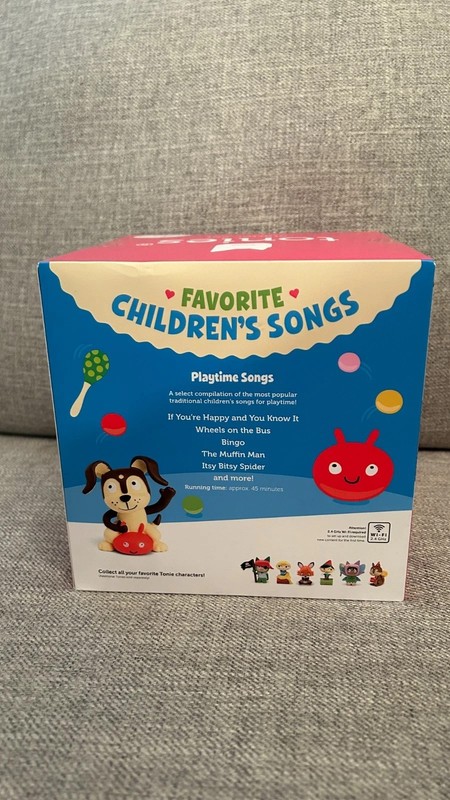 Tonies Starter Set Pink Toniebox1 Audio Player w/Playtime Songs Tonie NEW gallery