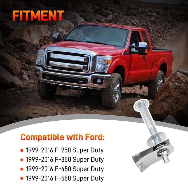 924-311 Truck Bed Mounting Bolts Nuts Hardware Kit Compatible with Ford F250 F35 gallery