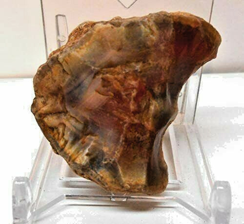 Rock Tumbler Gem Refill Kit - Swali Rose Agate Rough, Mozambique,Africa, 4 oz gallery