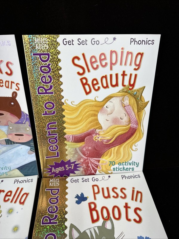 Learn To Read Phonics Set of 6 Myles Kelly Ages 5 to 7 gallery