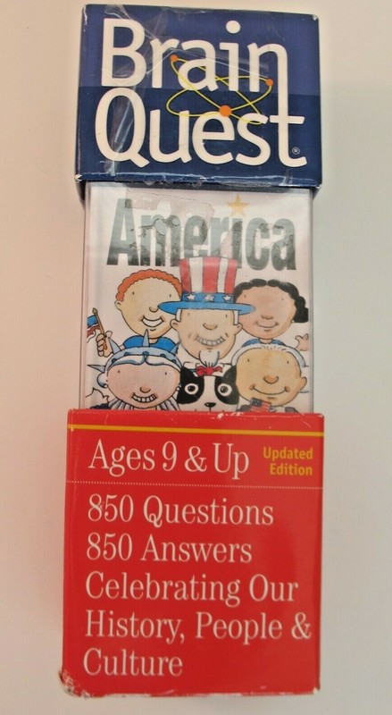 “Brain Quest America” Game Home School Age 9 and Up Best Classic Toys Winner