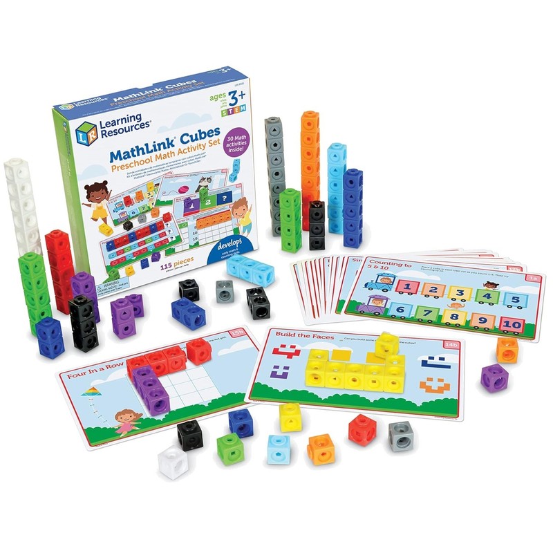 Classroom Must-Have – MathLink Cubes Preschool Activity Set