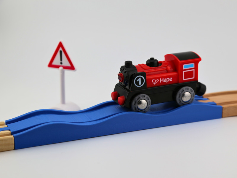 Bumpy Tracks for Wooden Train – BRIO / HAPE / IKEA