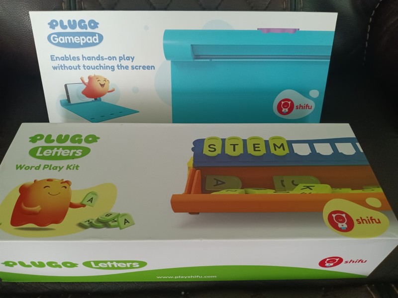Plugo Gamepad & Letters Shifu Educational Learning Hands On Word Play STEM