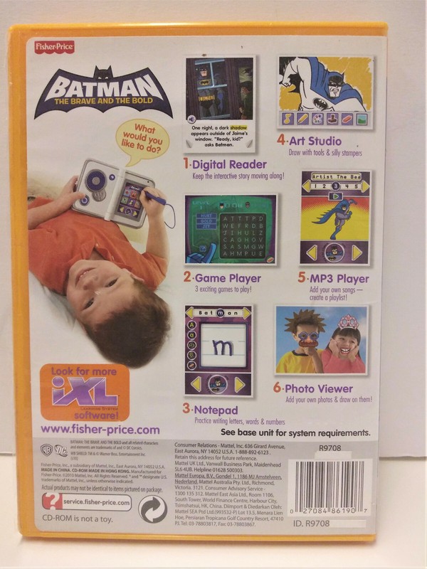 Fisher-Price Batman iXL Learning Center Software 3-7 years gallery